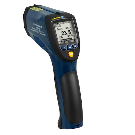 Pce Instruments Digital Infrared Thermometer, -58 to 2192 Degrees F PCE-893